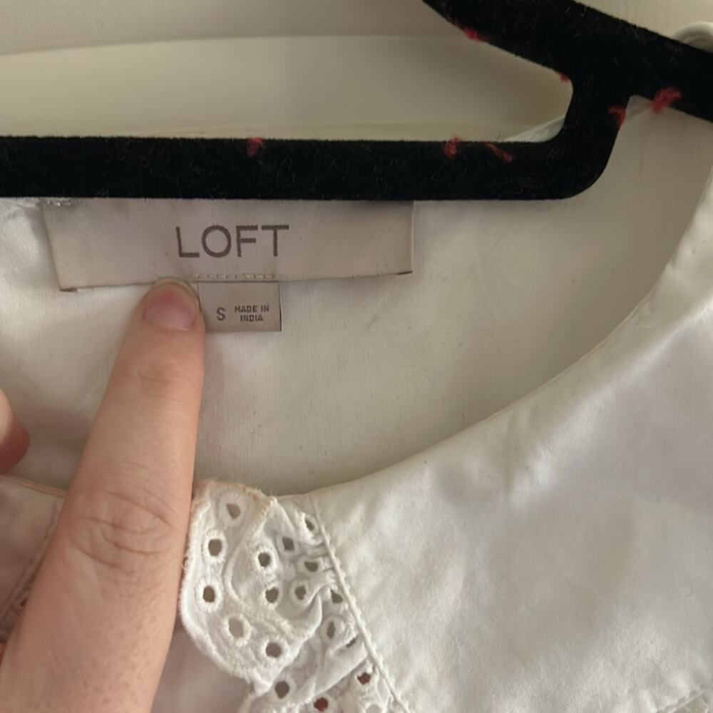 Loft Peter Pan Blouse - Picture 4 of 6